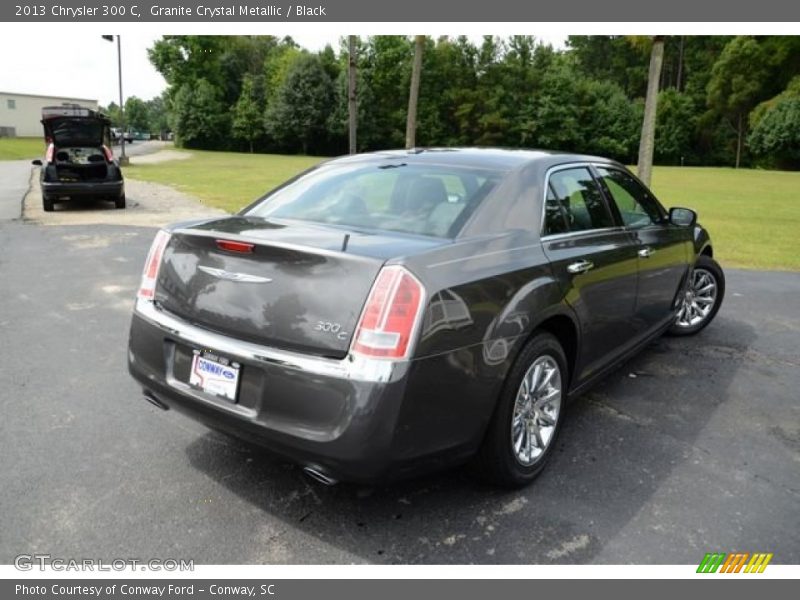 Granite Crystal Metallic / Black 2013 Chrysler 300 C