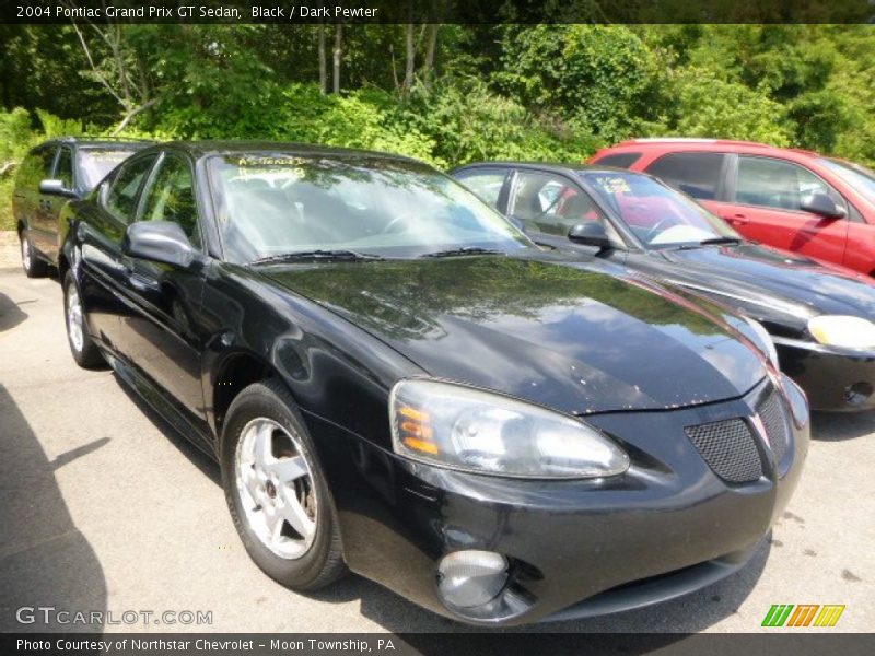 Black / Dark Pewter 2004 Pontiac Grand Prix GT Sedan