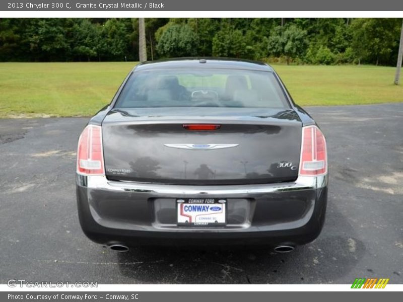 Granite Crystal Metallic / Black 2013 Chrysler 300 C
