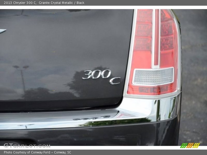 Granite Crystal Metallic / Black 2013 Chrysler 300 C