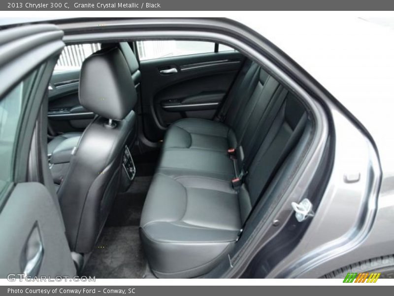 Granite Crystal Metallic / Black 2013 Chrysler 300 C