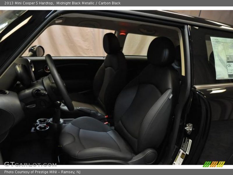 Midnight Black Metallic / Carbon Black 2013 Mini Cooper S Hardtop