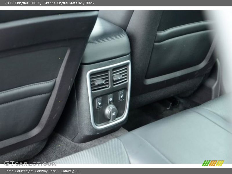 Granite Crystal Metallic / Black 2013 Chrysler 300 C