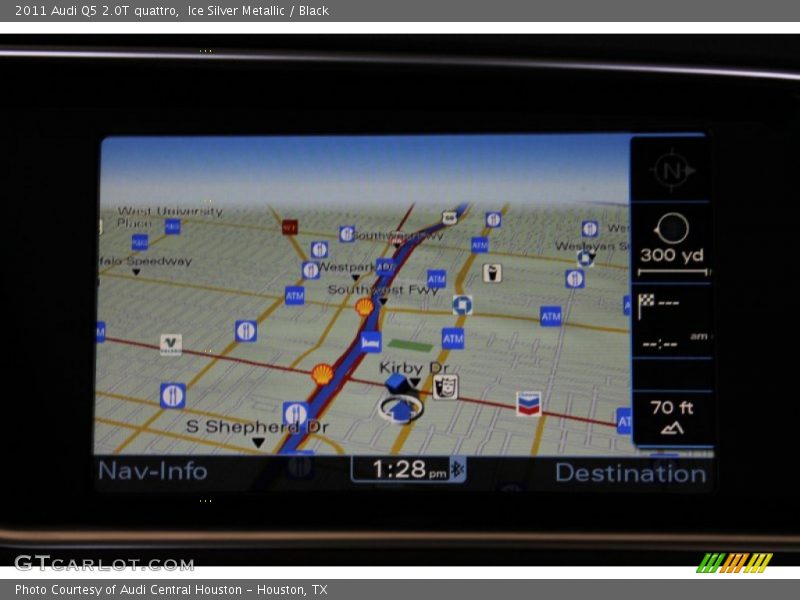 Navigation of 2011 Q5 2.0T quattro