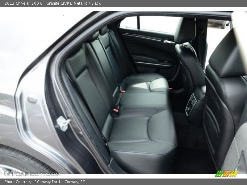 Granite Crystal Metallic / Black 2013 Chrysler 300 C