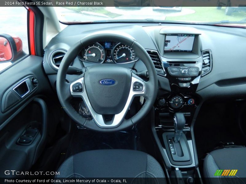 Dashboard of 2014 Fiesta SE Sedan