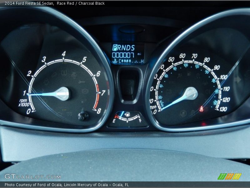  2014 Fiesta SE Sedan SE Sedan Gauges