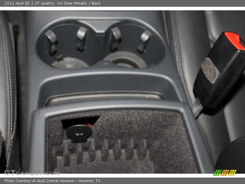Ice Silver Metallic / Black 2011 Audi Q5 2.0T quattro