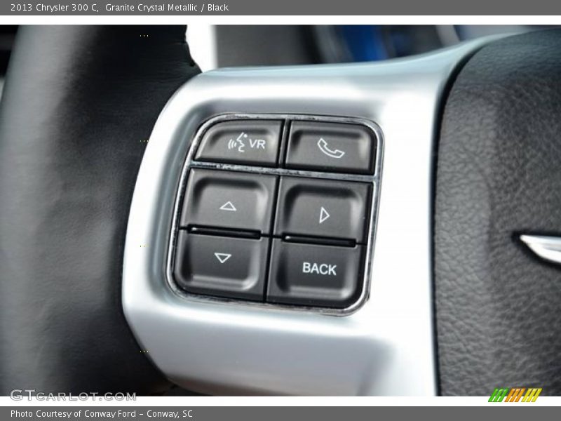 Granite Crystal Metallic / Black 2013 Chrysler 300 C
