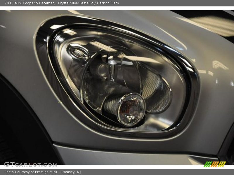 Crystal Silver Metallic / Carbon Black 2013 Mini Cooper S Paceman