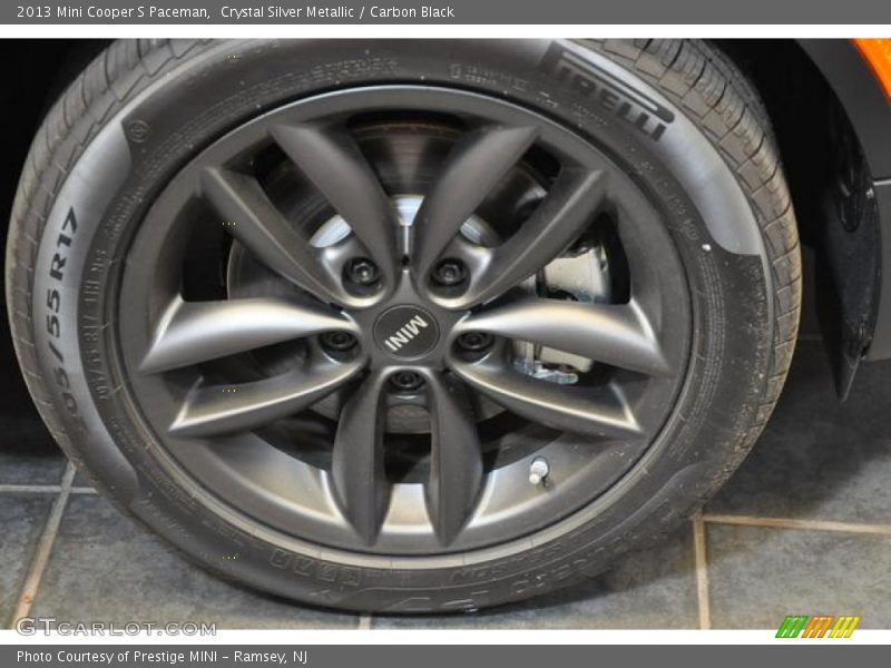 Crystal Silver Metallic / Carbon Black 2013 Mini Cooper S Paceman