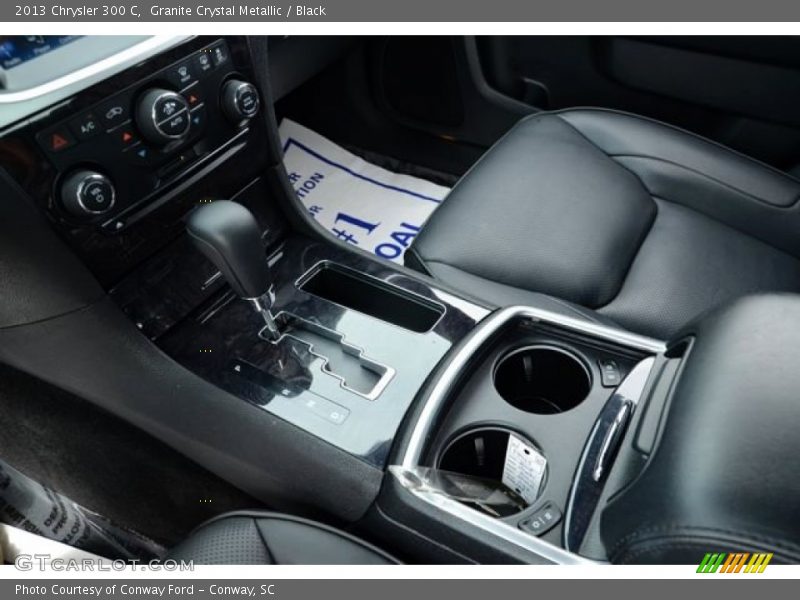 Granite Crystal Metallic / Black 2013 Chrysler 300 C