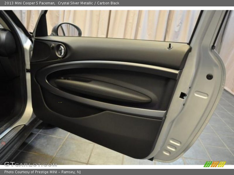 Crystal Silver Metallic / Carbon Black 2013 Mini Cooper S Paceman