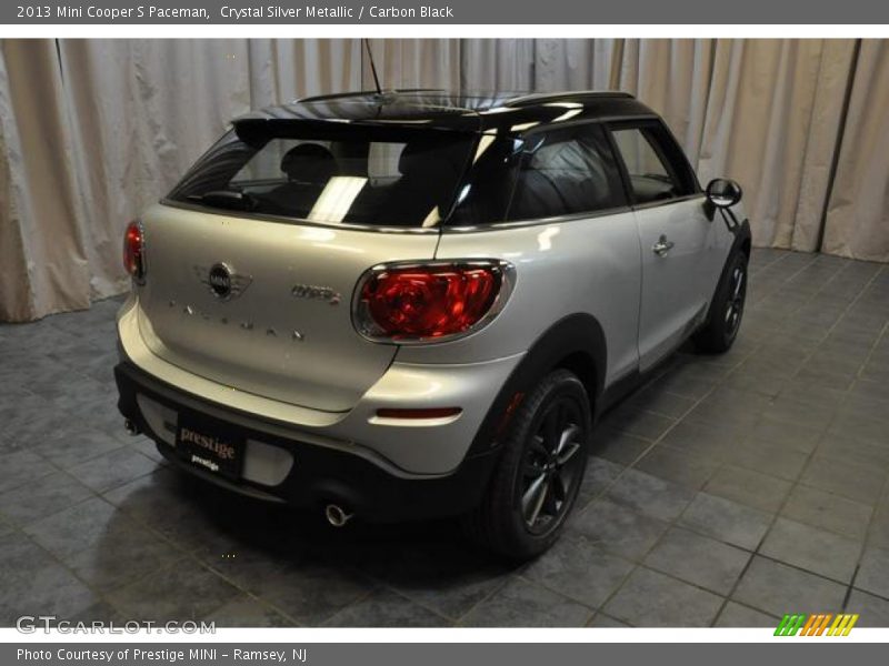 Crystal Silver Metallic / Carbon Black 2013 Mini Cooper S Paceman