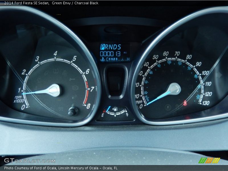  2014 Fiesta SE Sedan SE Sedan Gauges
