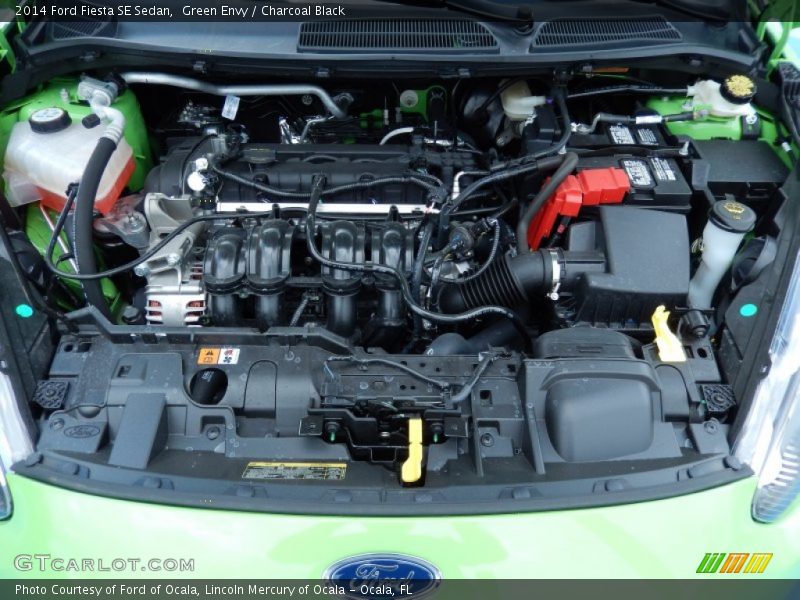  2014 Fiesta SE Sedan Engine - 1.6 Liter DOHC 16-Valve Ti-VCT 4 Cylinder