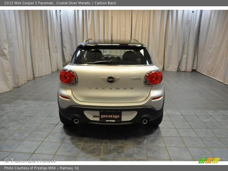 Crystal Silver Metallic / Carbon Black 2013 Mini Cooper S Paceman