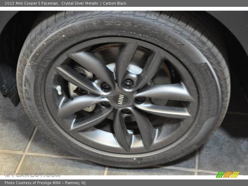 Crystal Silver Metallic / Carbon Black 2013 Mini Cooper S Paceman