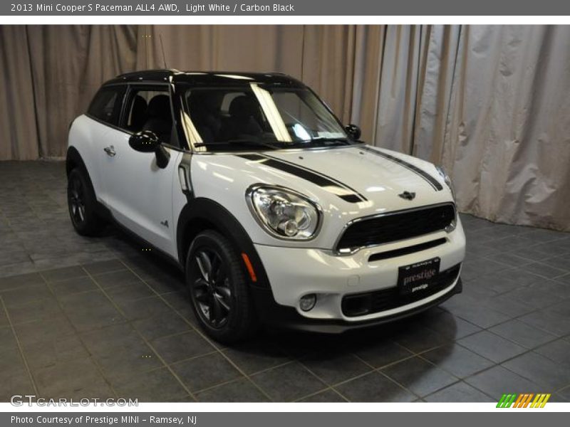 Light White / Carbon Black 2013 Mini Cooper S Paceman ALL4 AWD