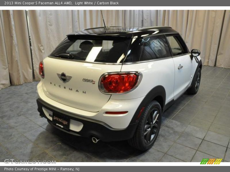 Light White / Carbon Black 2013 Mini Cooper S Paceman ALL4 AWD
