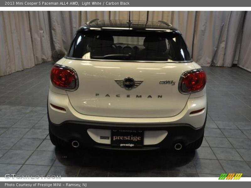 Light White / Carbon Black 2013 Mini Cooper S Paceman ALL4 AWD