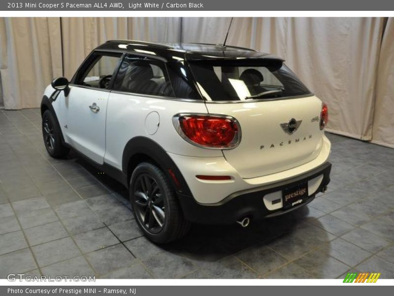 Light White / Carbon Black 2013 Mini Cooper S Paceman ALL4 AWD