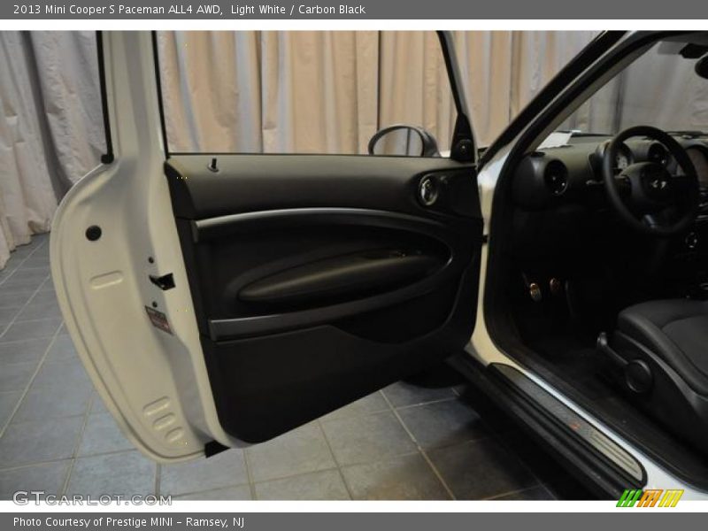 Light White / Carbon Black 2013 Mini Cooper S Paceman ALL4 AWD