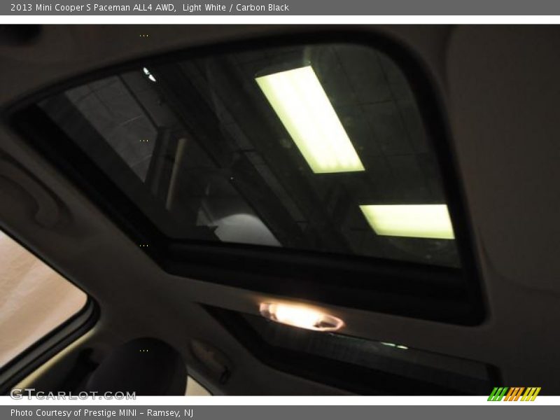 Light White / Carbon Black 2013 Mini Cooper S Paceman ALL4 AWD
