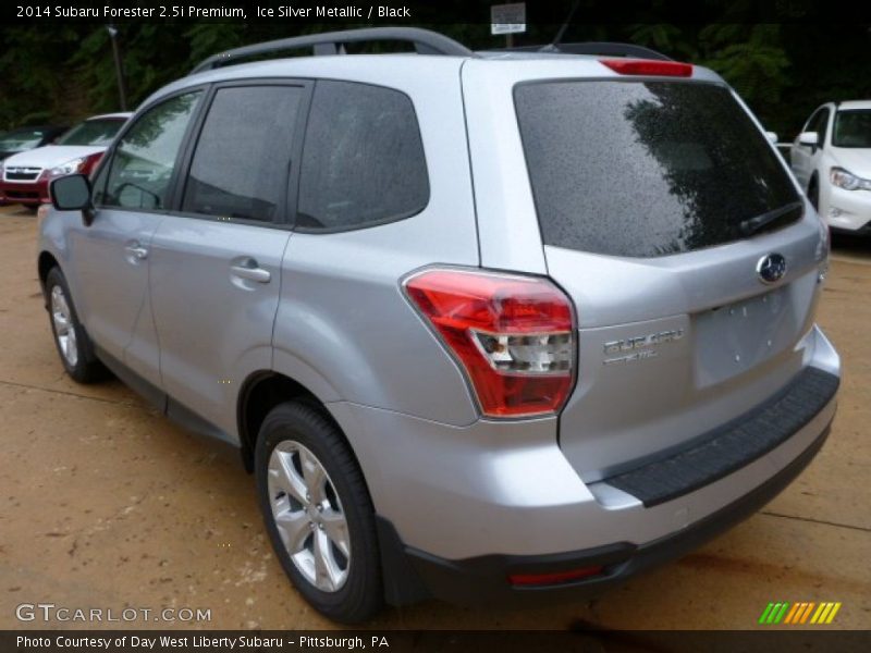 Ice Silver Metallic / Black 2014 Subaru Forester 2.5i Premium