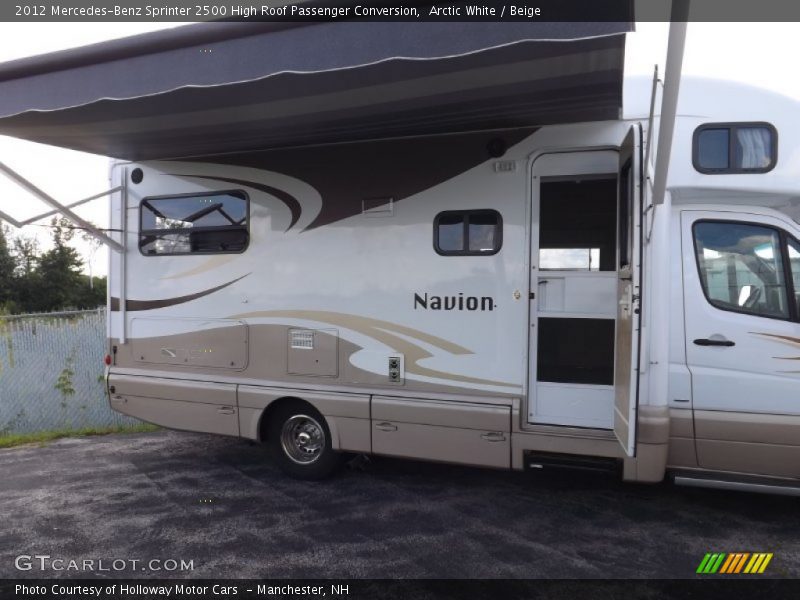 Arctic White / Beige 2012 Mercedes-Benz Sprinter 2500 High Roof Passenger Conversion