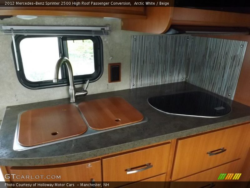Arctic White / Beige 2012 Mercedes-Benz Sprinter 2500 High Roof Passenger Conversion