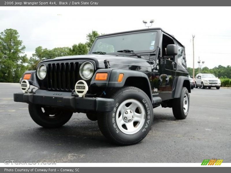 Black / Dark Slate Gray 2006 Jeep Wrangler Sport 4x4