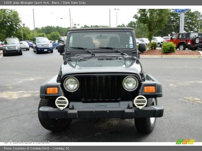 Black / Dark Slate Gray 2006 Jeep Wrangler Sport 4x4