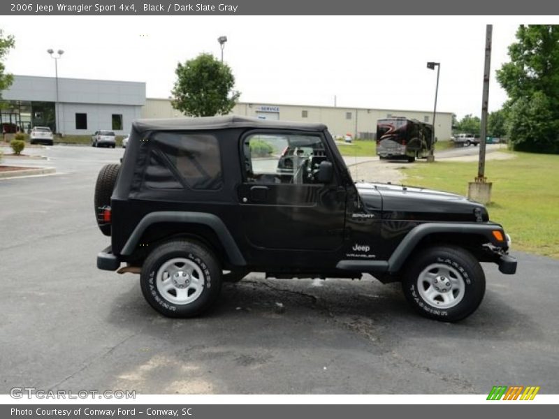 Black / Dark Slate Gray 2006 Jeep Wrangler Sport 4x4