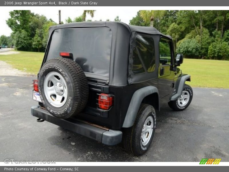 Black / Dark Slate Gray 2006 Jeep Wrangler Sport 4x4