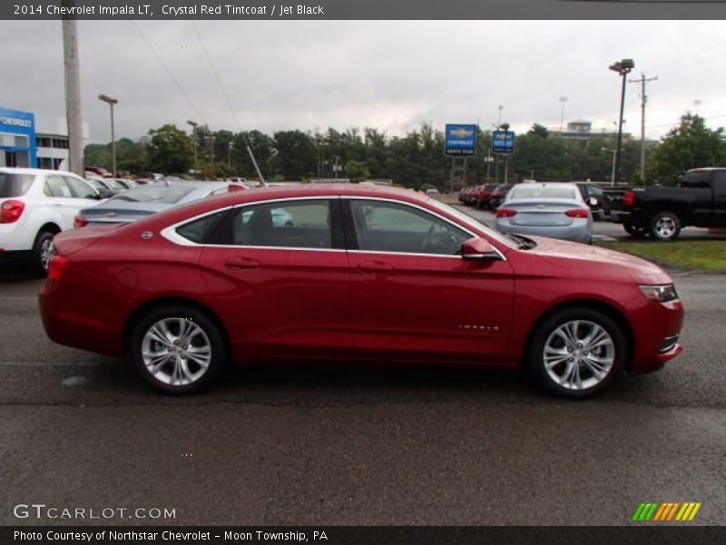 Crystal Red Tintcoat / Jet Black 2014 Chevrolet Impala LT