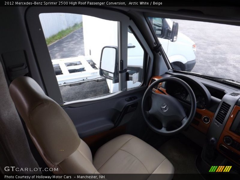 Arctic White / Beige 2012 Mercedes-Benz Sprinter 2500 High Roof Passenger Conversion