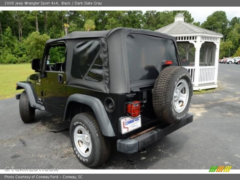 Black / Dark Slate Gray 2006 Jeep Wrangler Sport 4x4