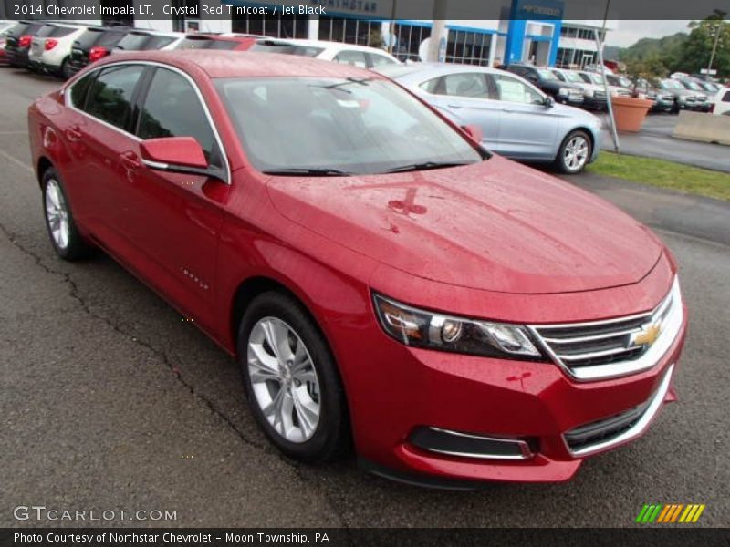 Crystal Red Tintcoat / Jet Black 2014 Chevrolet Impala LT