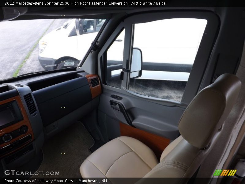 Arctic White / Beige 2012 Mercedes-Benz Sprinter 2500 High Roof Passenger Conversion