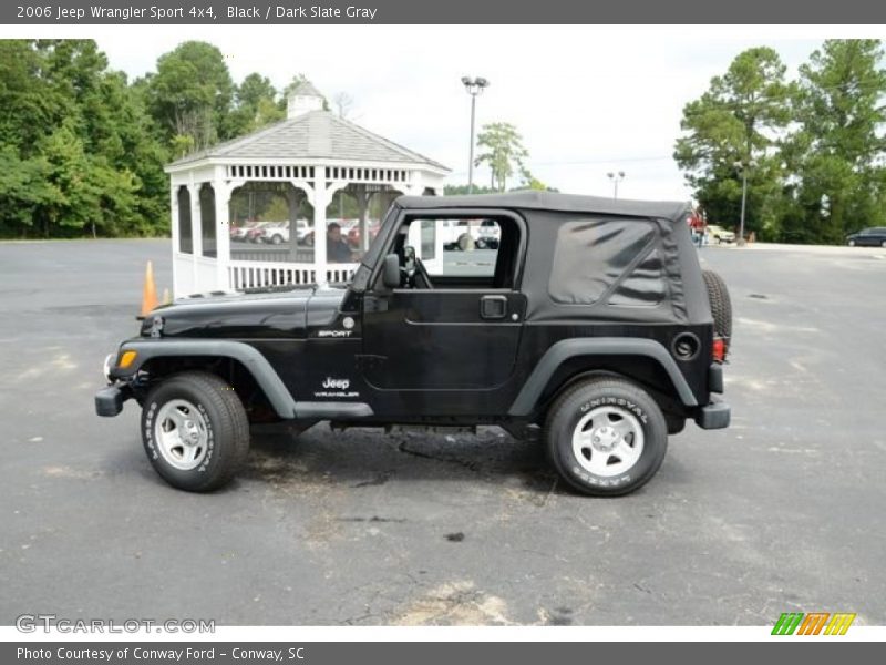 Black / Dark Slate Gray 2006 Jeep Wrangler Sport 4x4