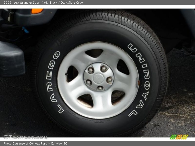 Black / Dark Slate Gray 2006 Jeep Wrangler Sport 4x4