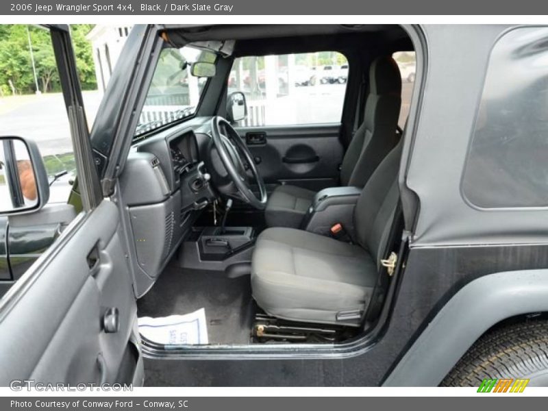 Black / Dark Slate Gray 2006 Jeep Wrangler Sport 4x4