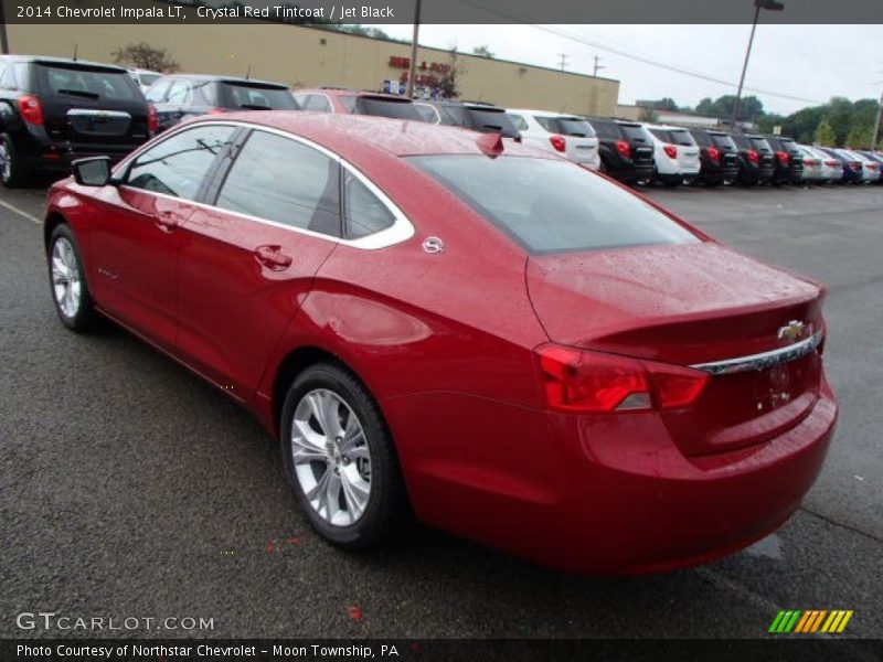 Crystal Red Tintcoat / Jet Black 2014 Chevrolet Impala LT