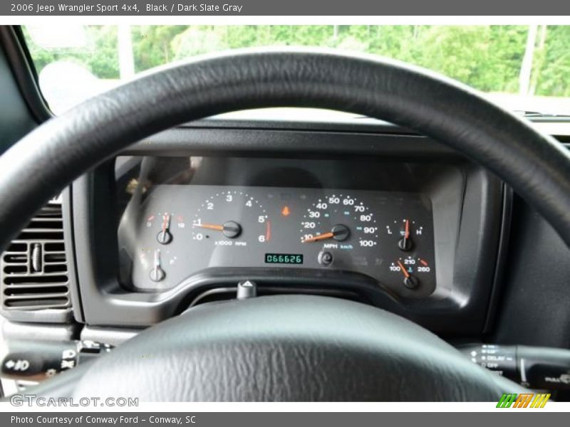Black / Dark Slate Gray 2006 Jeep Wrangler Sport 4x4