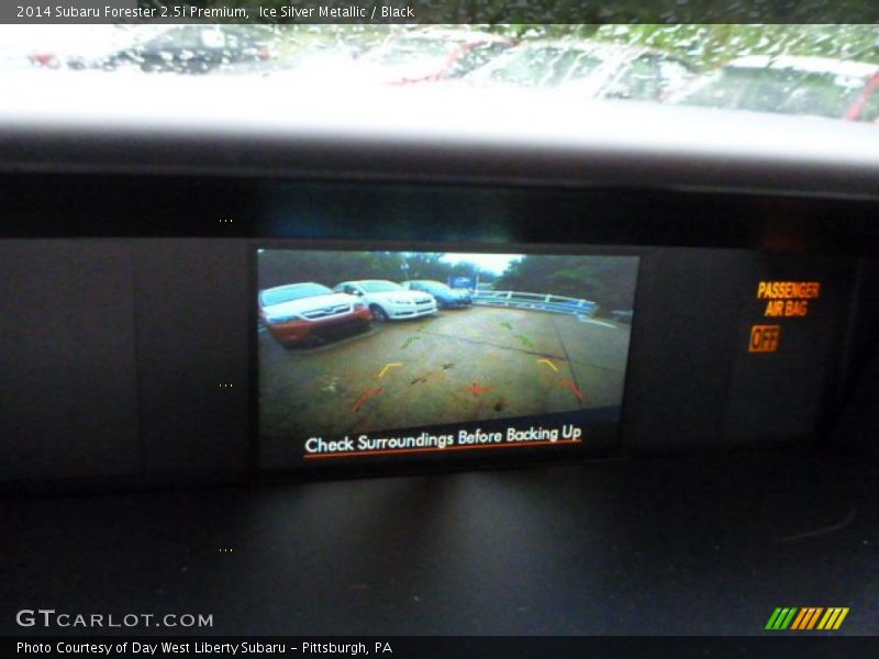 Ice Silver Metallic / Black 2014 Subaru Forester 2.5i Premium