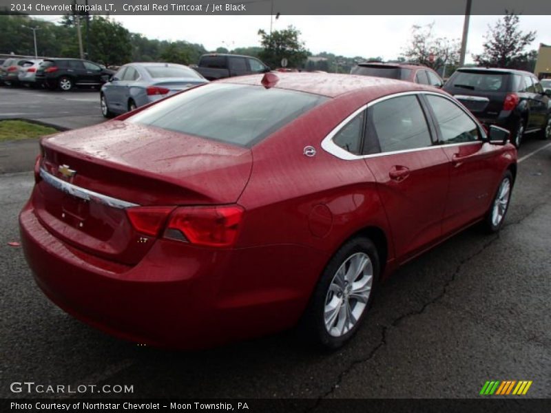 Crystal Red Tintcoat / Jet Black 2014 Chevrolet Impala LT