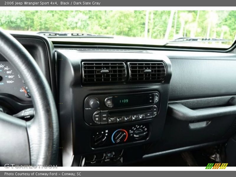 Black / Dark Slate Gray 2006 Jeep Wrangler Sport 4x4