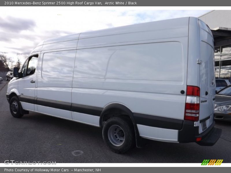 Arctic White / Black 2010 Mercedes-Benz Sprinter 2500 High Roof Cargo Van