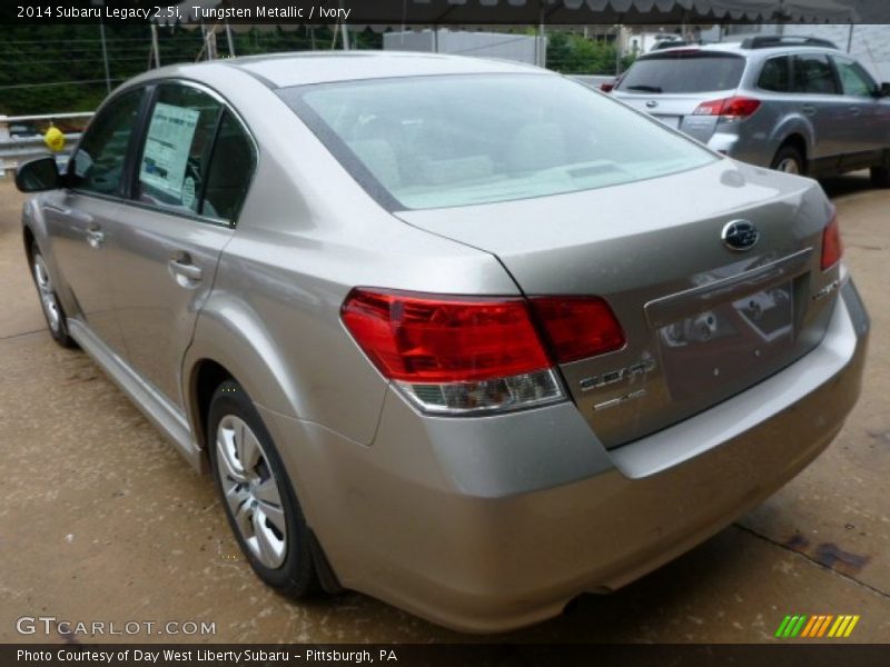 Tungsten Metallic / Ivory 2014 Subaru Legacy 2.5i